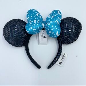 Disney Black and Blue Minnie Mouse Ears